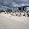 Bahamas, Cat Island, Da Pink beach, cafe
