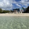 Bahamas, Cat Island, Da Pink beach, view from water