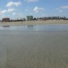 Brazil, Parnaiba beach, view from water