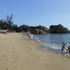 China, Hainan, Sanya Park beach, water edge