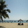 China, Hainan, Tufu Bay beach, tiki huts