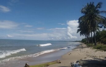 Colombia, Playa Dibulla beach, east