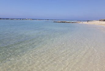 Cyprus, Ayia Napa, Limnara beach, clear water