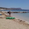 Cyprus, Ayia Napa, Limnara beach, sand