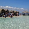 Dominicana, Cayo Arena beach, view from water