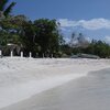 Dominicana, Punta Rucia beach, view from water