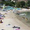 France, French Riviera, Marquet beach, free area