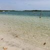 Gabon, Port-Gentil beach, clear water