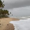 India, Karnataka, Belke beach, waves