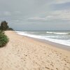 India, Karnataka, Dombe beach, view to south