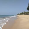 India, Karnataka, Dombe beach, wet sand