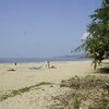 India, Karnataka, Nirvana beach, boats