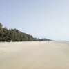 India, Karnataka, Nirvana beach, view to south