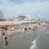 Italy, Emilia-Romagna, Gatteo A Mare beach, water edge