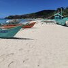 Philippines, Palawan, Diapela beach, boats