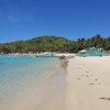 Philippines, Palawan, Diapela beach, water edge