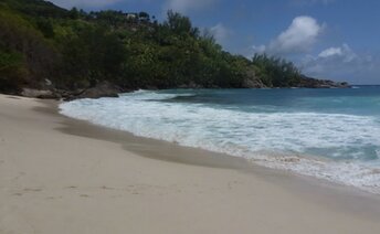 Seychelles, Mahe, Anse Cachee beach