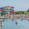 Slovenia, San Simon beach, water park