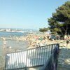 Slovenia, Zusterna beach, clear water