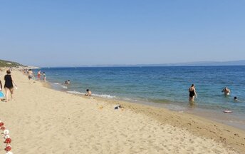 Turkey, Uzunkum beach, east