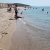 Turkey, Uzunkum beach, water edge