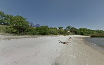 Уругвай, Пляж Колония-дель-Сакраменто, песок
