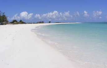 BVI, Anegada, Pomato Point beach, water edge