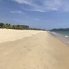 China, Hainan, Qingshuiwan beach, view to east