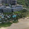 China, Hainan, Xiangshui beach, Mariott, aerial view