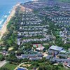 China, Hainan, Xiangshui beach, south, aerial view