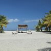 Colombia, Santa Marta, Playa Koralia beach, tiki hut
