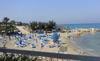 Cyprus, Ayia Napa, Nisia Loumbardi beach
