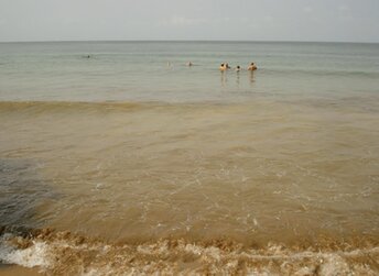 Equatorial Guinea, Bioko, Playa de Arena Blanca beach