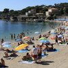 France, French Riviera, Fourmis beach