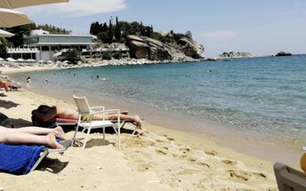 Greece, Kavala-Batis beach