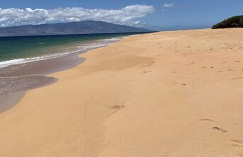 Hawaii, Lanai, Polihua beach