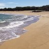Hawaii, Lanai, Polihua beach, water edge