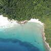 Malaysia, Lang Tengah, Coconut Lagoon beach, aerial view