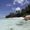 Malaysia, Lang Tengah, Dewati beach, view from east