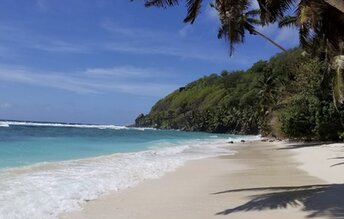 Seychelles, Mahe, Anse Baleine beach