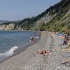 Slovenia, Dubrava beach, water edge