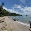 Trinidad, Paria Bay beach, sand