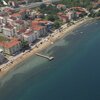 Turkey, Kumyali beach, aerial view