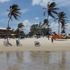 Brazil, Paracambuca beach, view from water