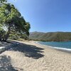 Colombia, Santa Marta, Tayrona National Park, Playa Gairaca beach, view to east