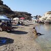 Cyprus, Ayia Napa, Kapparis beach, water edge