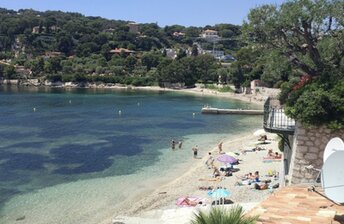France, French Riviera, Fosse beach