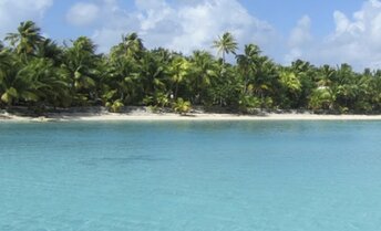 French Polynesia, Tikehau, Eden Point beach