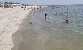 Italy, Emilia-Romagna, Lido di Pomposa beach