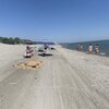 Italy, Veneto, Boccasette beach, view to north